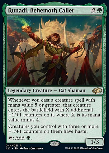 Runadi, Behemoth Caller