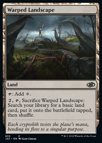 Warped Landscape