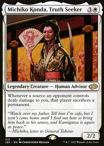 Michiko Konda, Truth Seeker