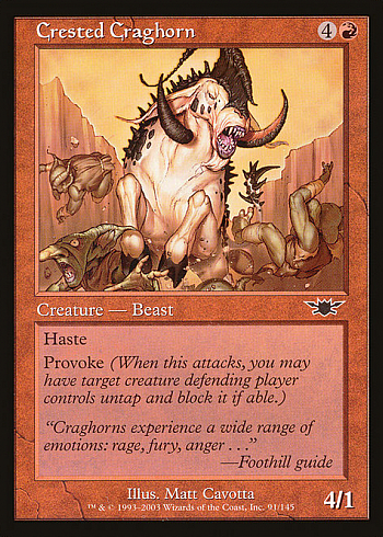Crested Craghorn