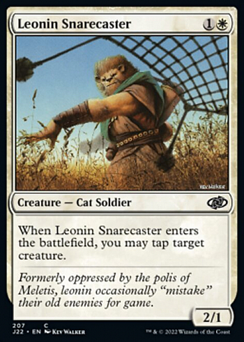 Leonin Snarecaster