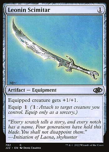 Leonin Scimitar