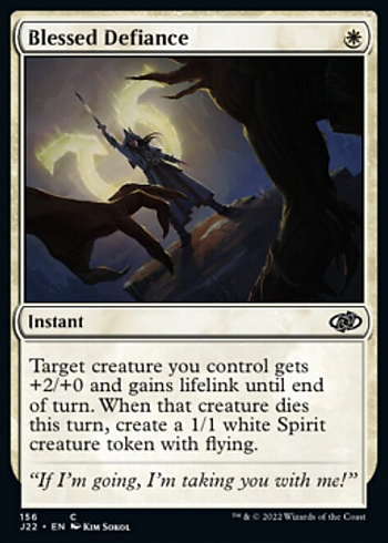 Blessed Defiance