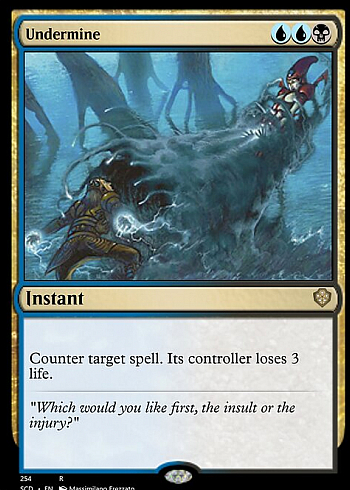 Undermine