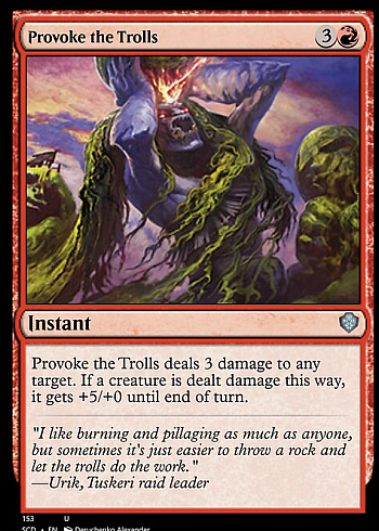 Provoke the Trolls