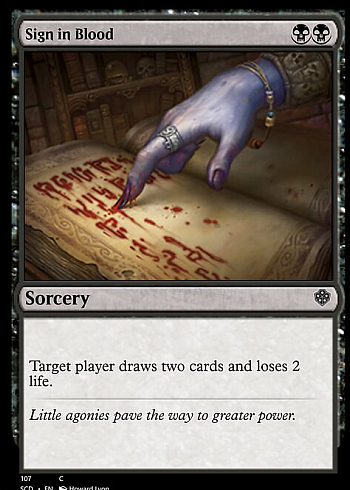 Sign in Blood