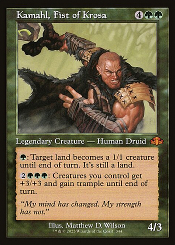 Kamahl, Fist of Krosa