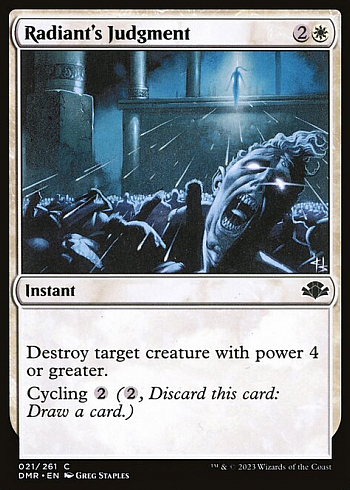 Radiant's Judgment