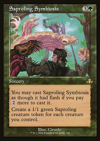 Saproling Symbiosis