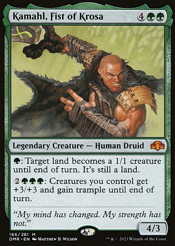 Kamahl, Fist of Krosa