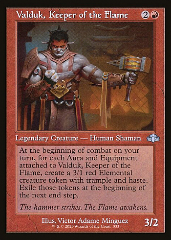 Valduk, Keeper of the Flame
