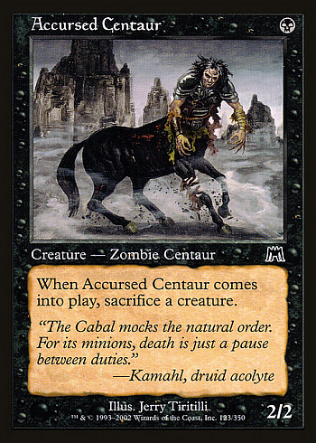 Accursed Centaur