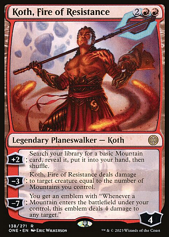 Koth, Fire of Resistance