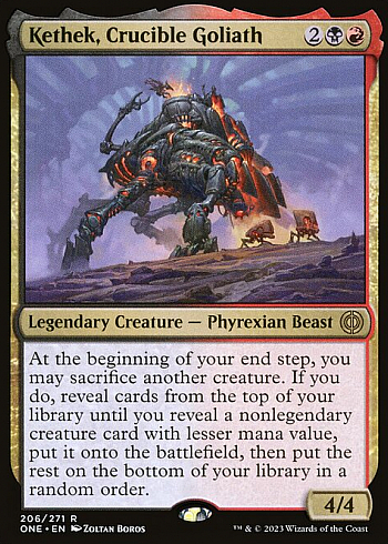 Kethek, Crucible Goliath