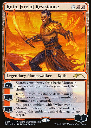 Koth, Fire of Resistance