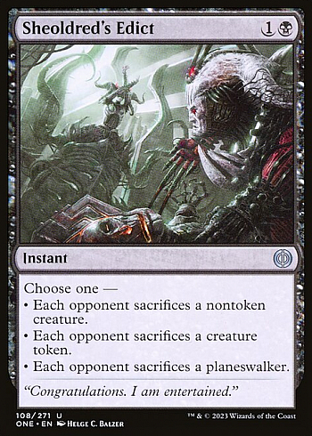 Sheoldred's Edict