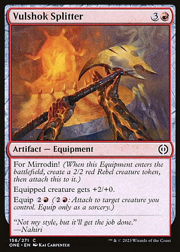 Vulshok Splitter