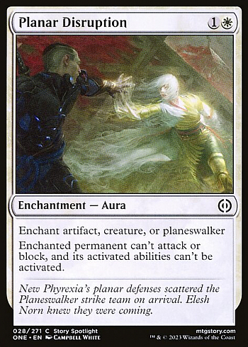 Planar Disruption
