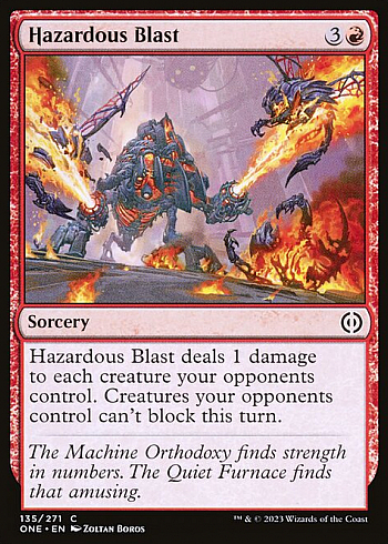 Hazardous Blast
