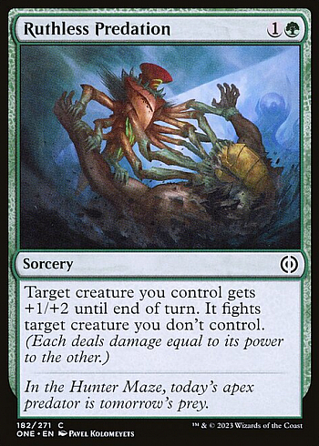 Ruthless Predation