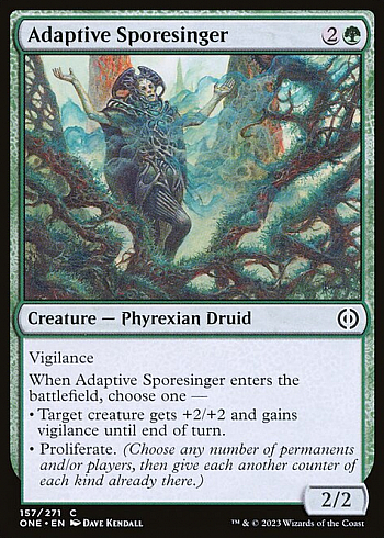Adaptive Sporesinger