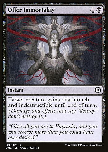 Offer Immortality