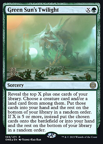 Green Sun's Twilight