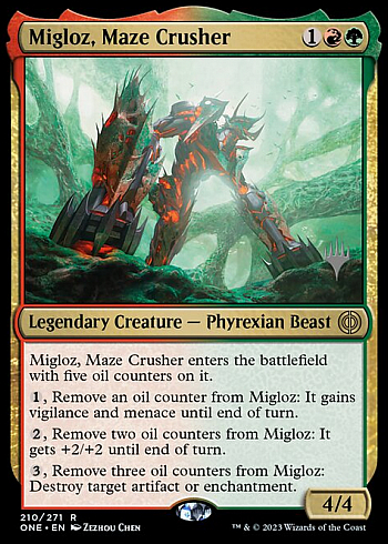 Migloz, Maze Crusher