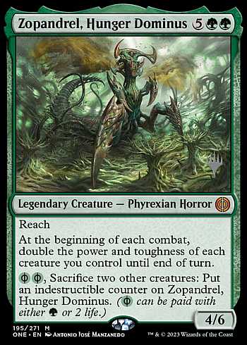 Zopandrel, Hunger Dominus