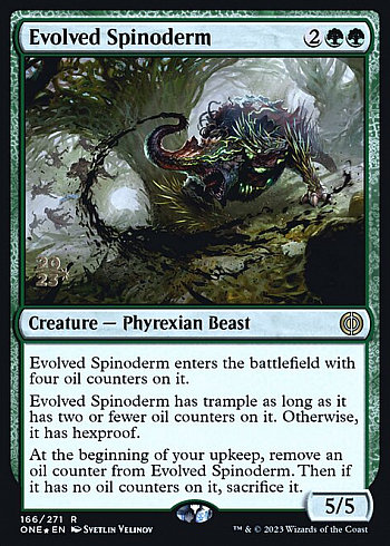 Evolved Spinoderm