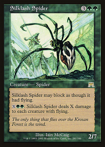 Silklash Spider