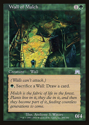 Wall of Mulch