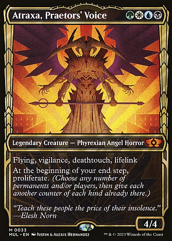 Atraxa, Praetors' Voice