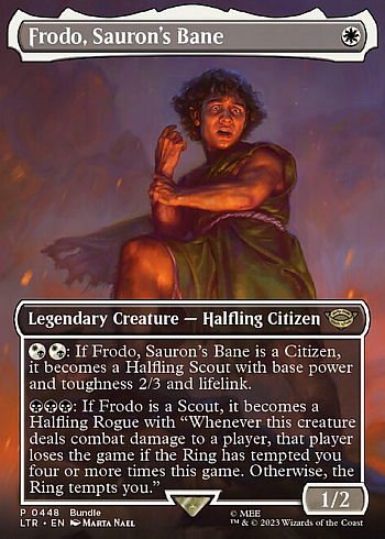 Frodo, Sauron's Bane