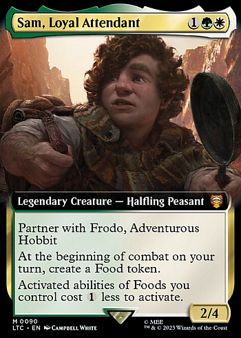 Sam, Loyal Attendant