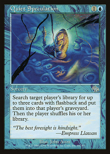 Quiet Speculation