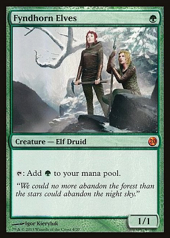 Fyndhorn Elves
