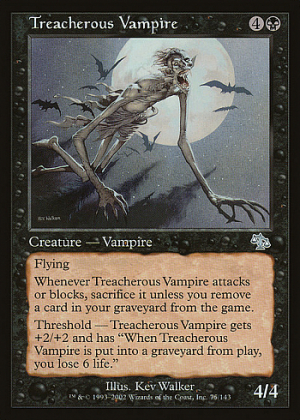 Treacherous Vampire
