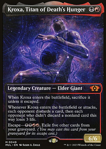 Kroxa, Titan of Death's Hunger
