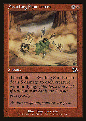 Swirling Sandstorm