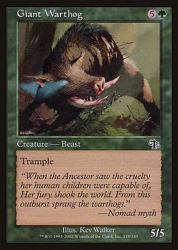 Giant Warthog