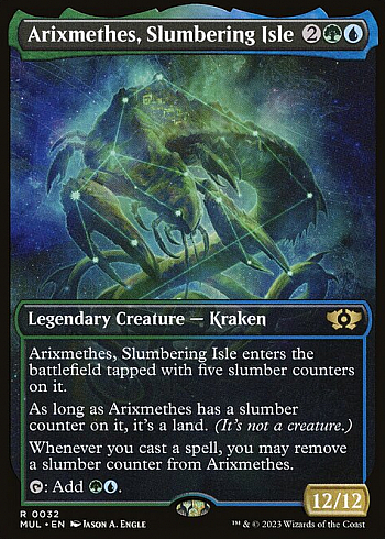 Arixmethes, Slumbering Isle