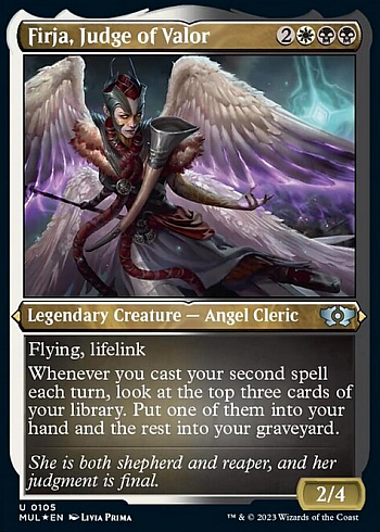 Firja, Judge of Valor