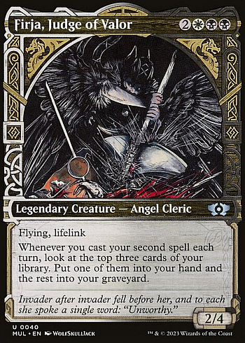 Firja, Judge of Valor