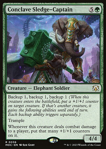 Conclave Sledge-Captain