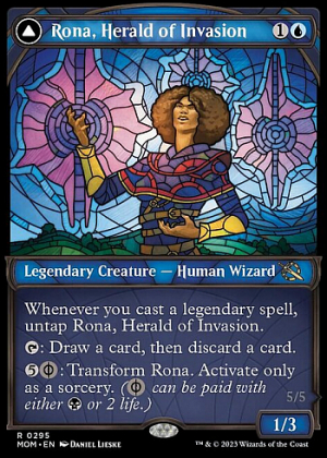 Rona, Herald of Invasion // Rona, Tolarian Obliterator