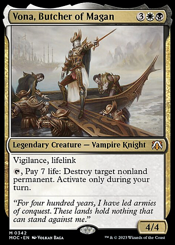 Vona, Butcher of Magan