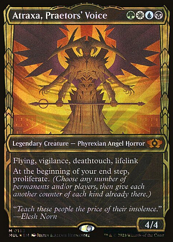 Atraxa, Praetors' Voice