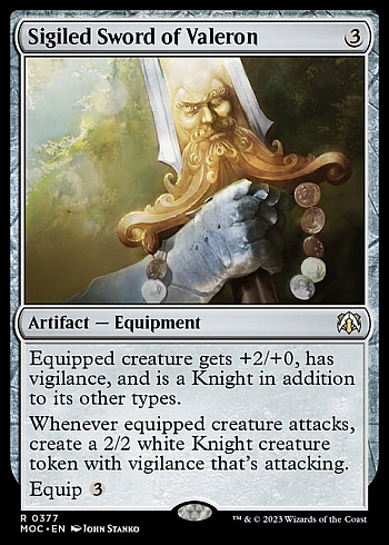 Sigiled Sword of Valeron