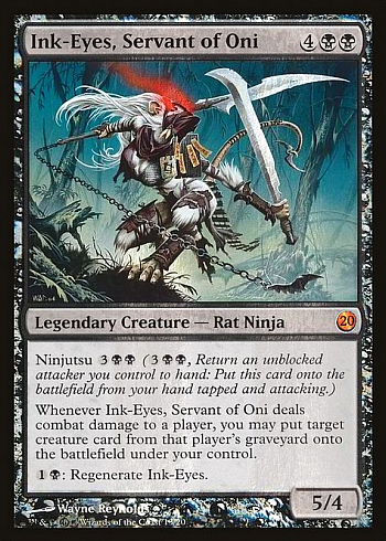 Ink-Eyes, Servant of Oni